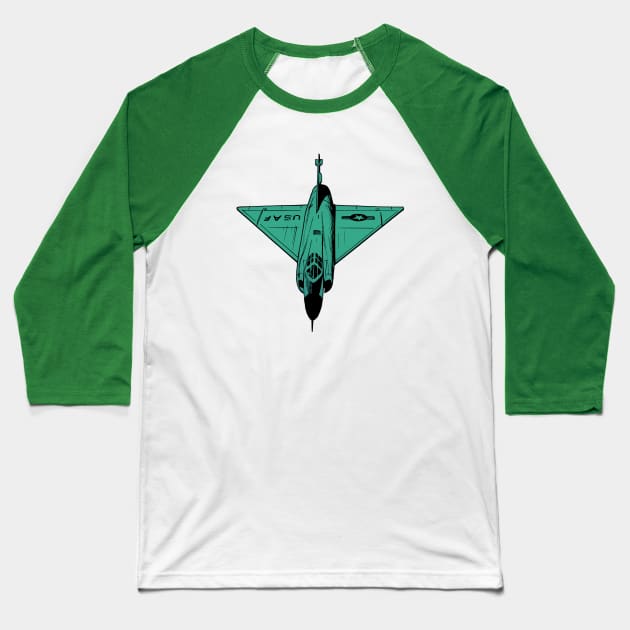 JET FIGHTER Baseball T-Shirt by theanomalius_merch